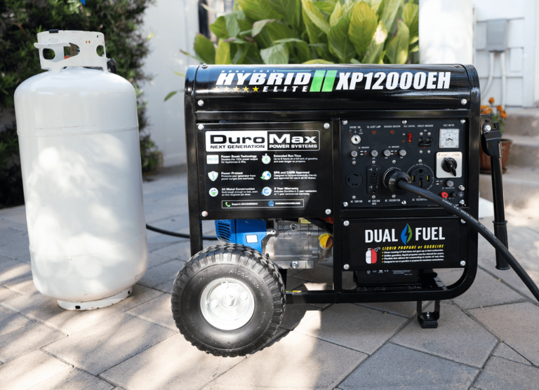 DuroMax XP12000EH Dual Fuel Portable Generator