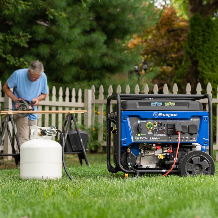 Westinghouse WGen9500DF Dual Fuel Home Backup Portable Generator